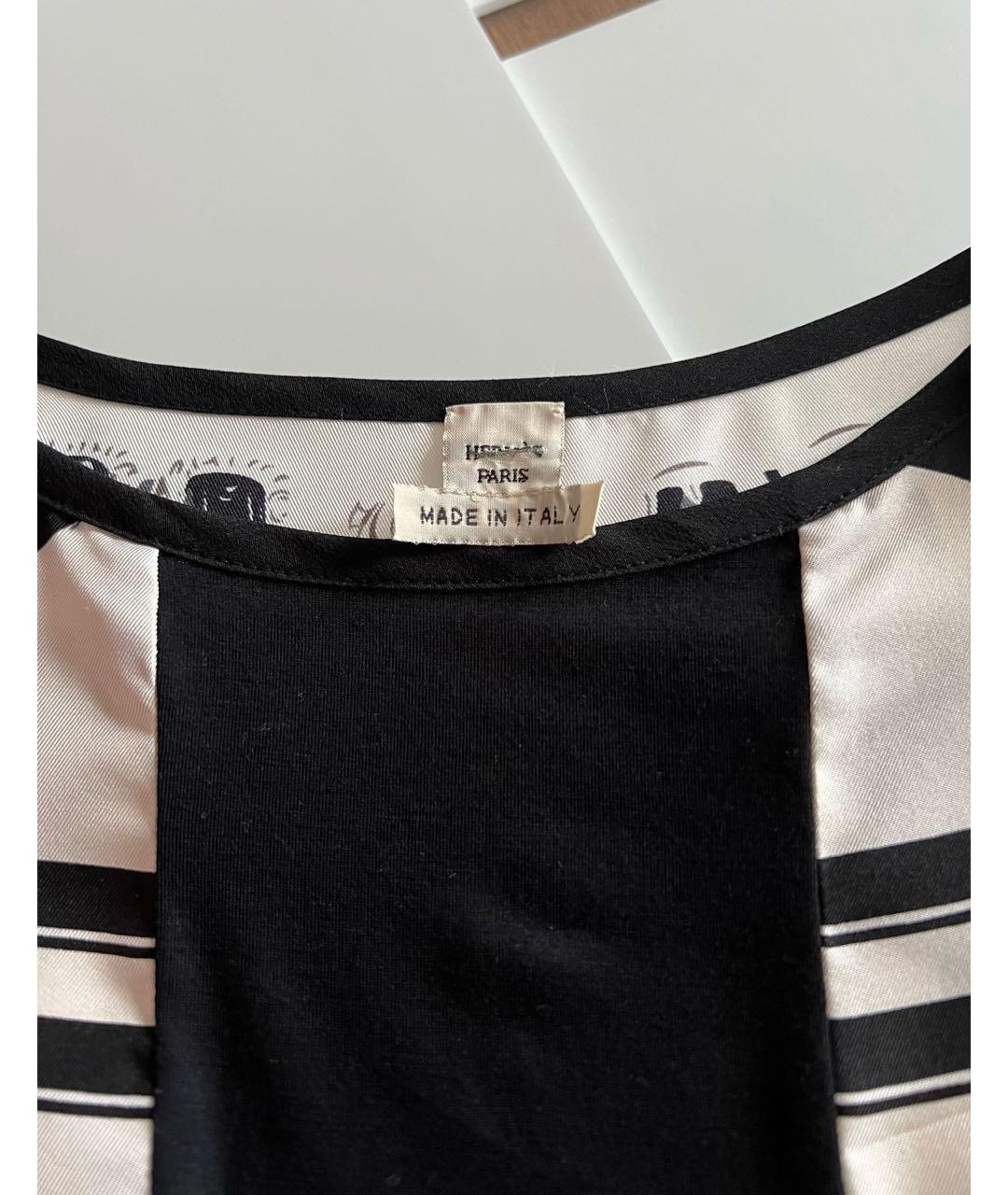 HERMES Шелковая блузы, фото 3