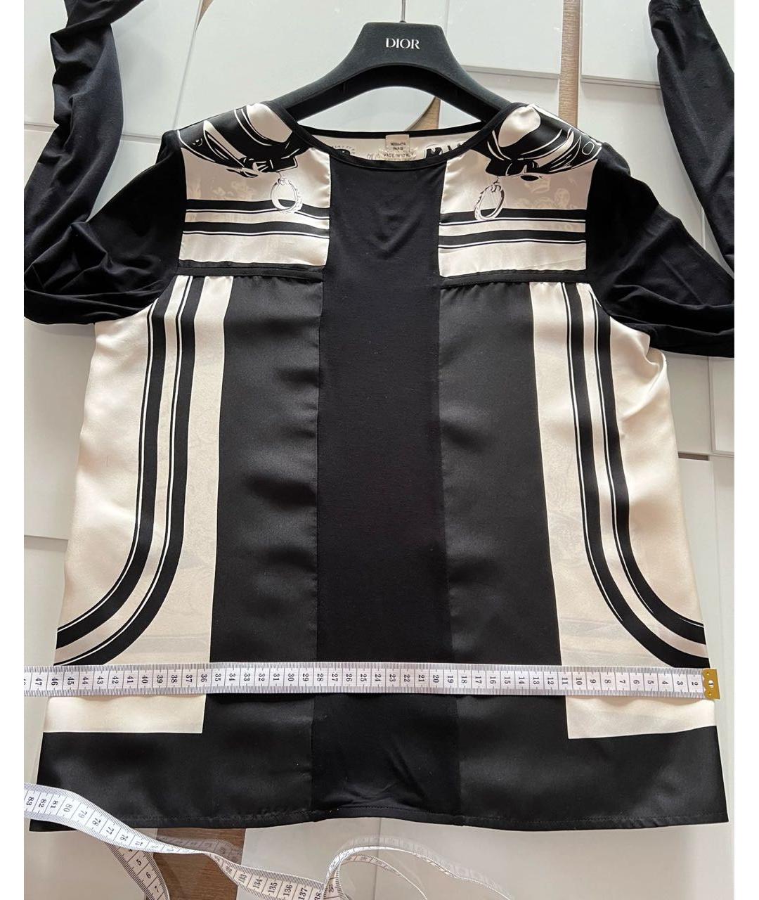 HERMES Шелковая блузы, фото 6