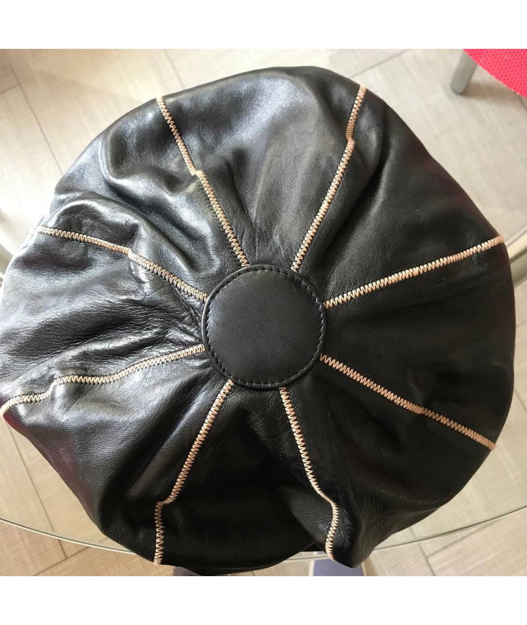 CHANEL Коричневая кожаная сумка через плечо, фото 4