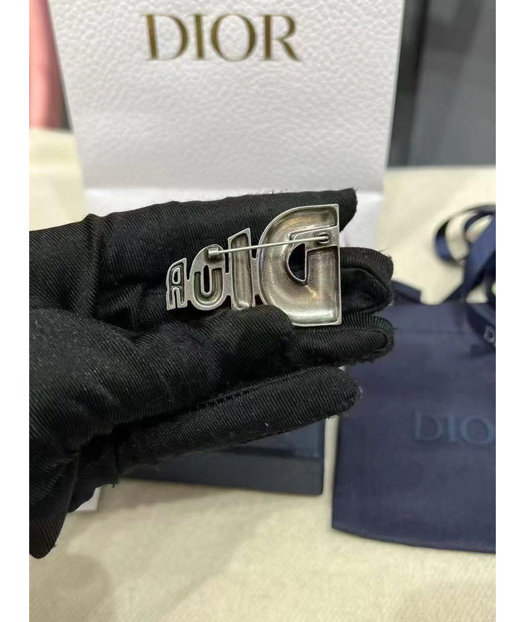 CHRISTIAN DIOR Серебряная булавка / брошь, фото 4