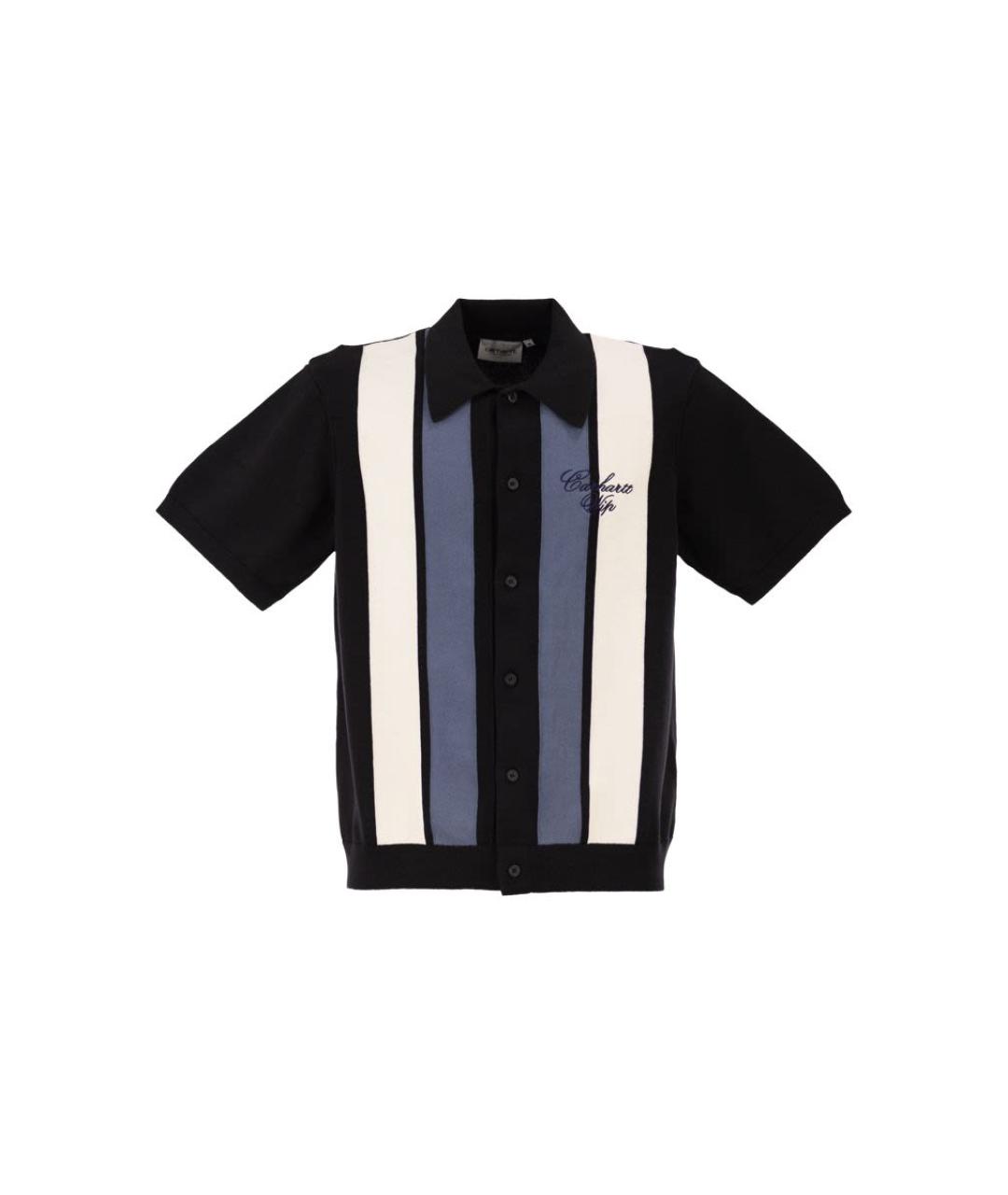 CARHARTT WIP Черная хлопковая кэжуал рубашка, фото 1