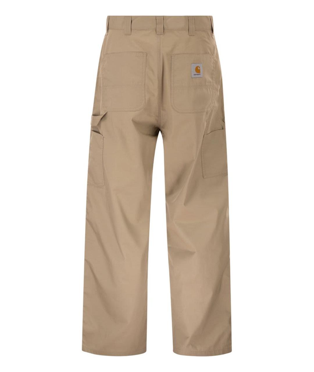 CARHARTT WIP Бежевые повседневные брюки, фото 2