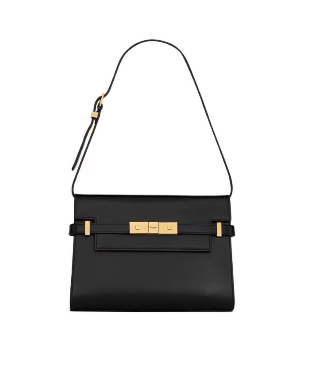 SAINT LAURENT Черная сумка через плечо, фото 5
