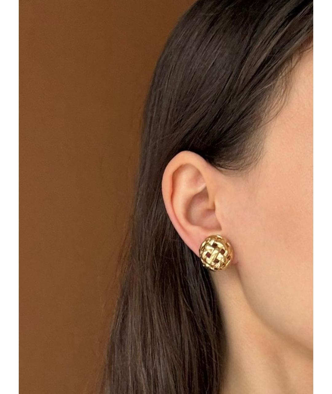 GIVENCHY Золотые металлические клипсы, фото 4