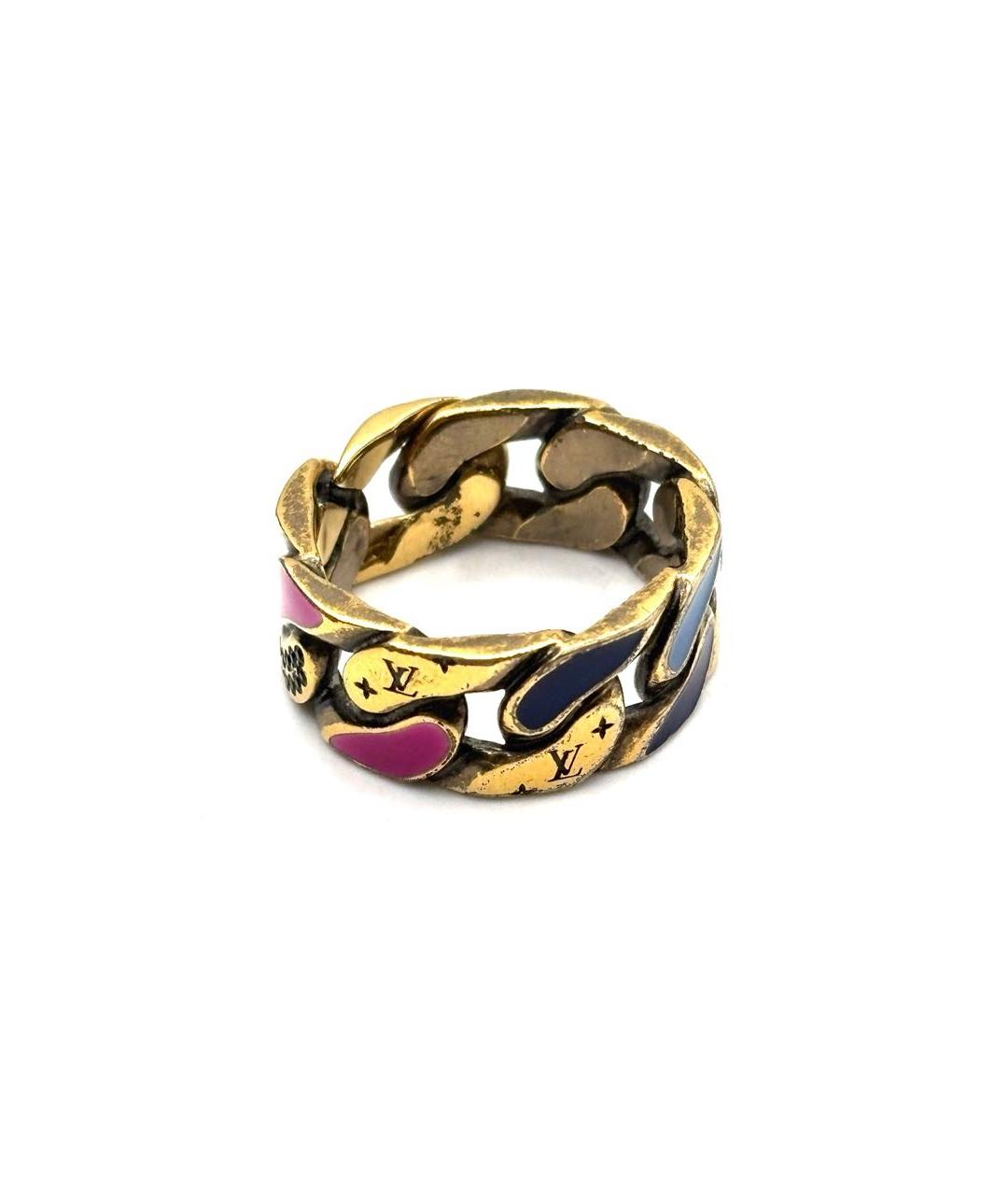 LOUIS VUITTON Золотое кольцо, фото 7