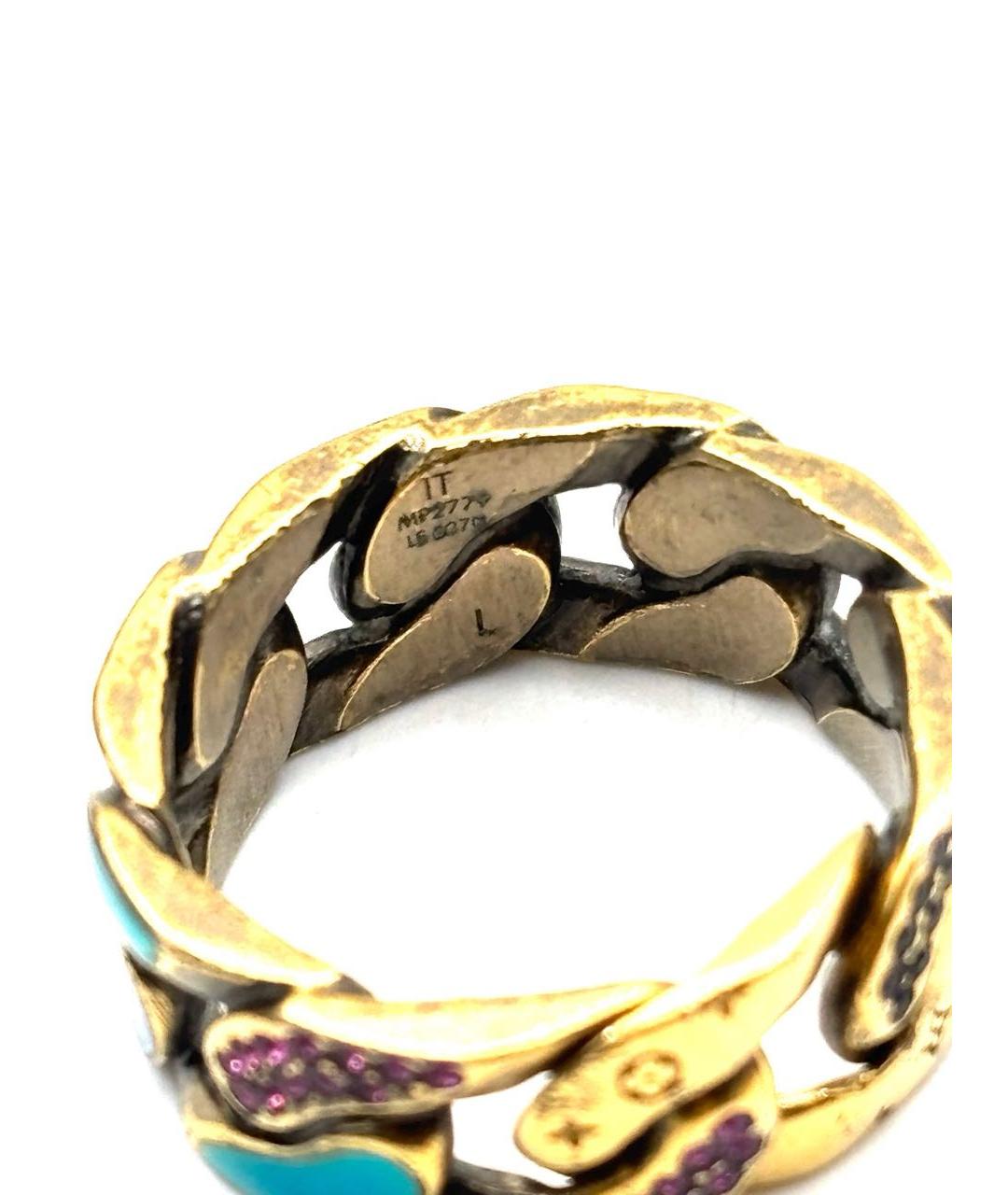 LOUIS VUITTON Золотое кольцо, фото 4