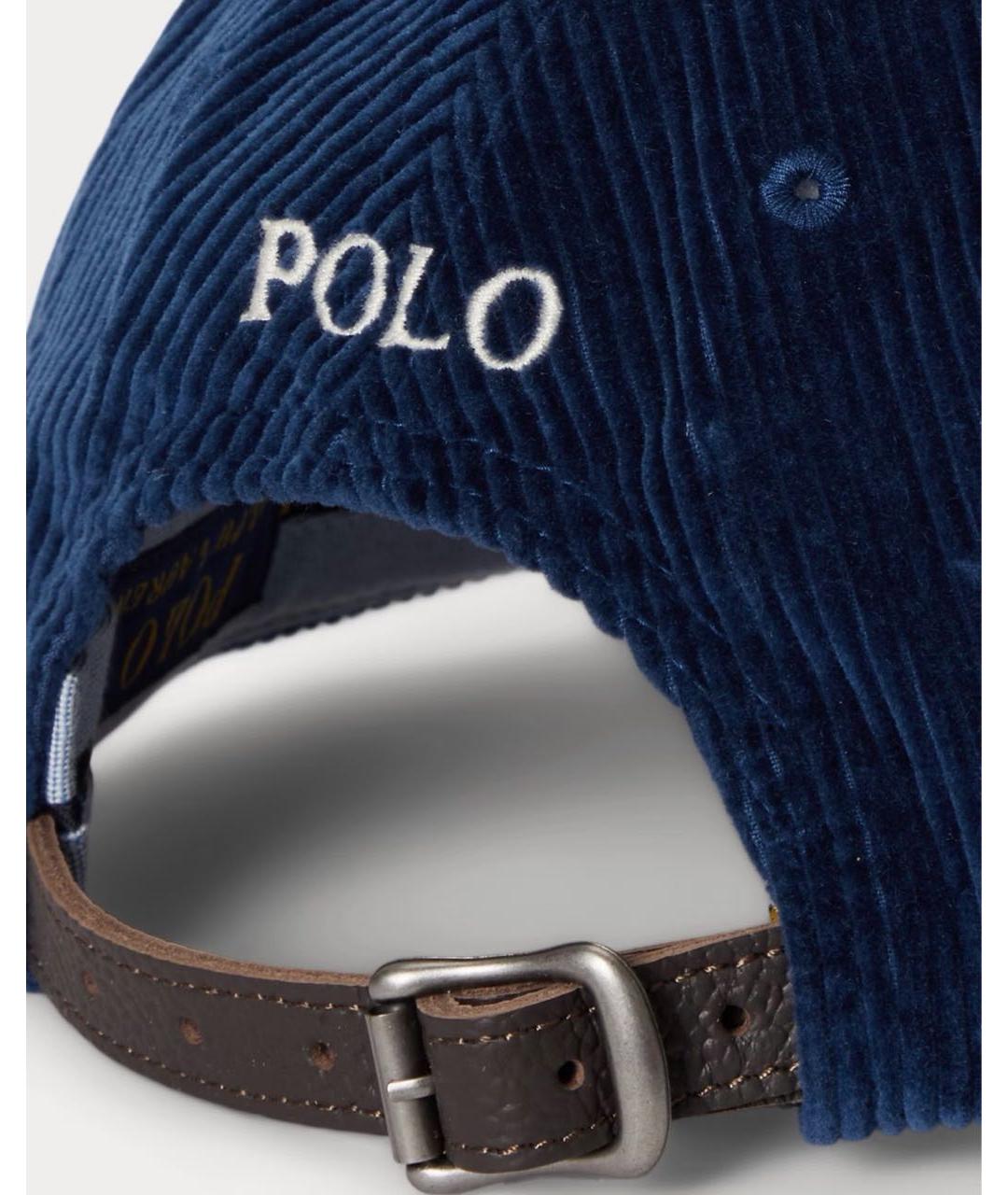 POLO RALPH LAUREN Темно-синяя кепка/бейсболка, фото 4