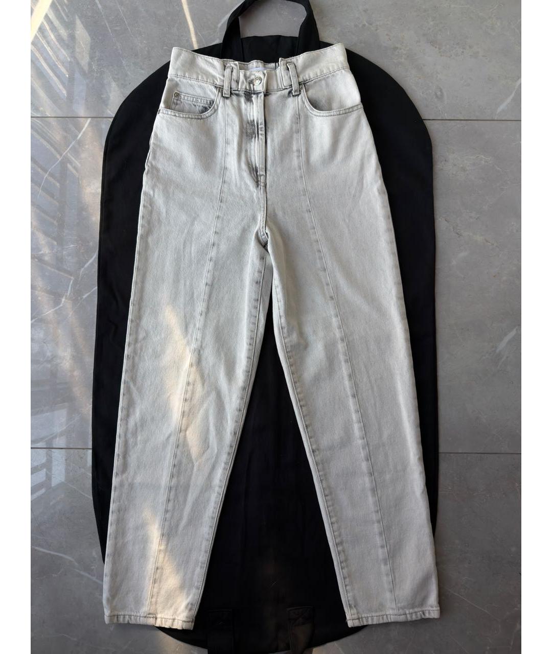IRO Серые прямые джинсы, фото 6