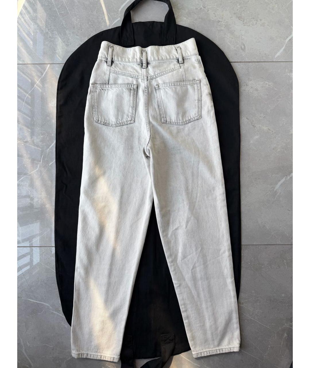 IRO Серые прямые джинсы, фото 4