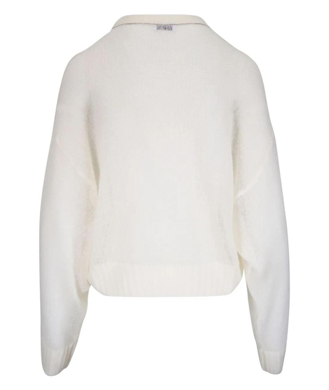 BRUNELLO CUCINELLI Белый джемпер / свитер, фото 2