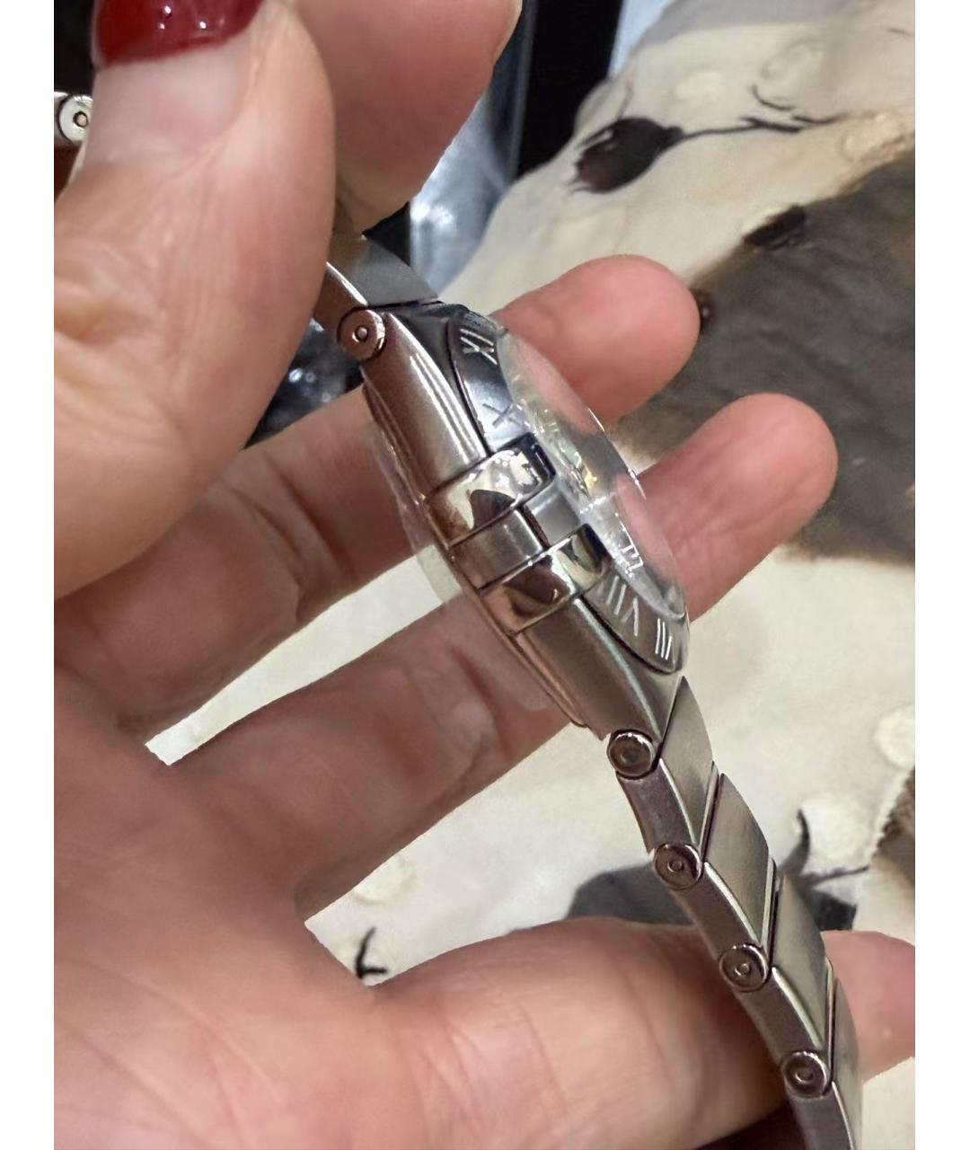 OMEGA Серебряные часы, фото 5