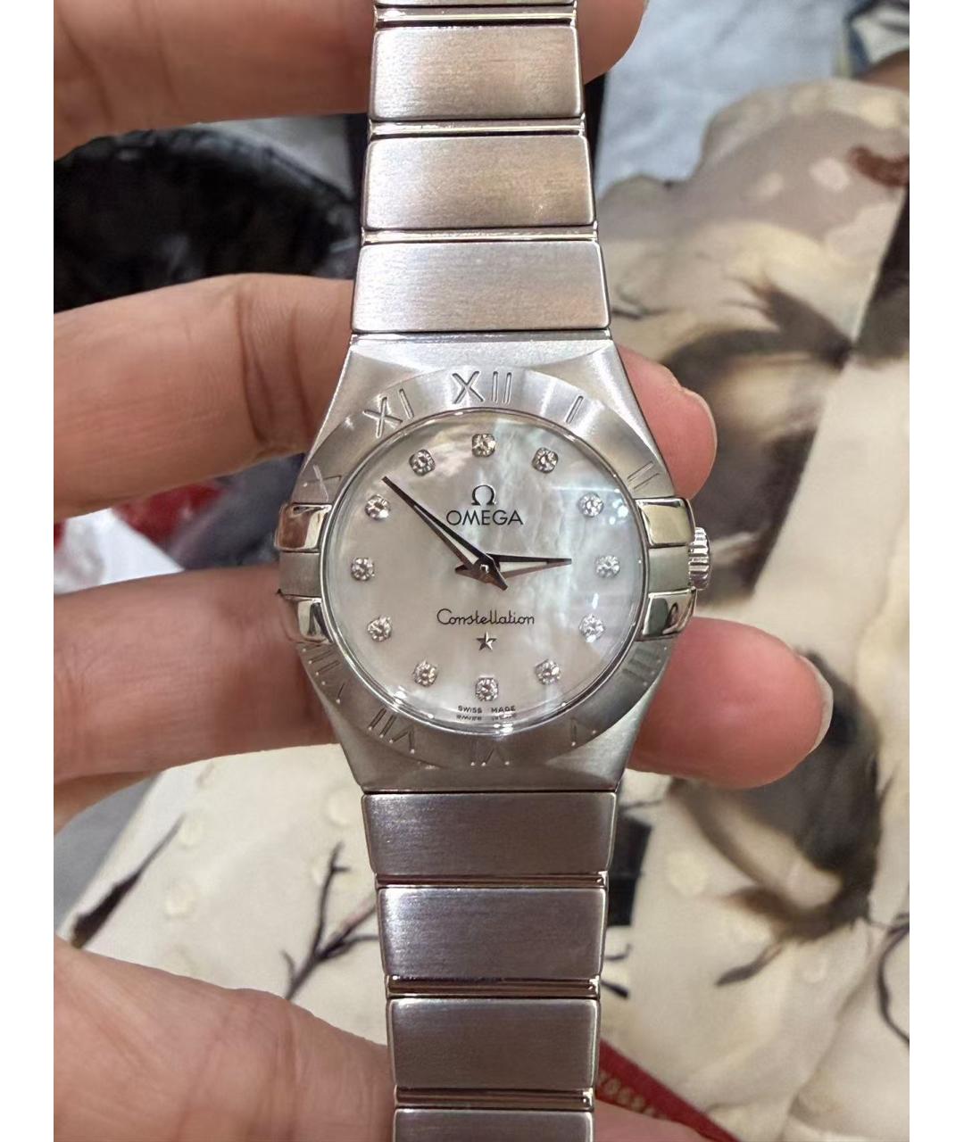 OMEGA Серебряные часы, фото 2