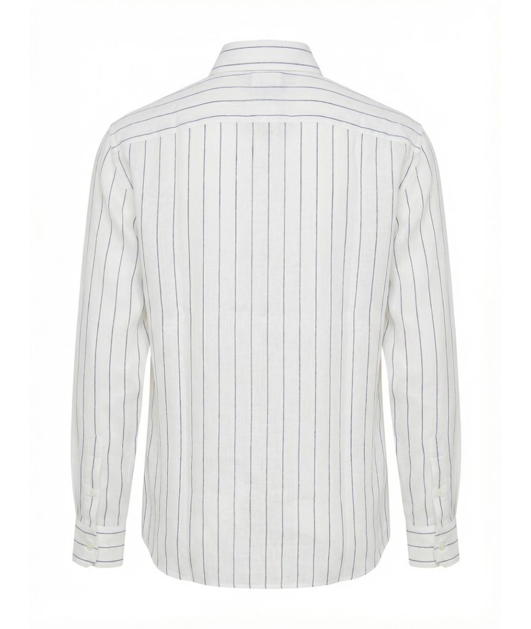 BRUNELLO CUCINELLI Мульти льняная кэжуал рубашка, фото 2