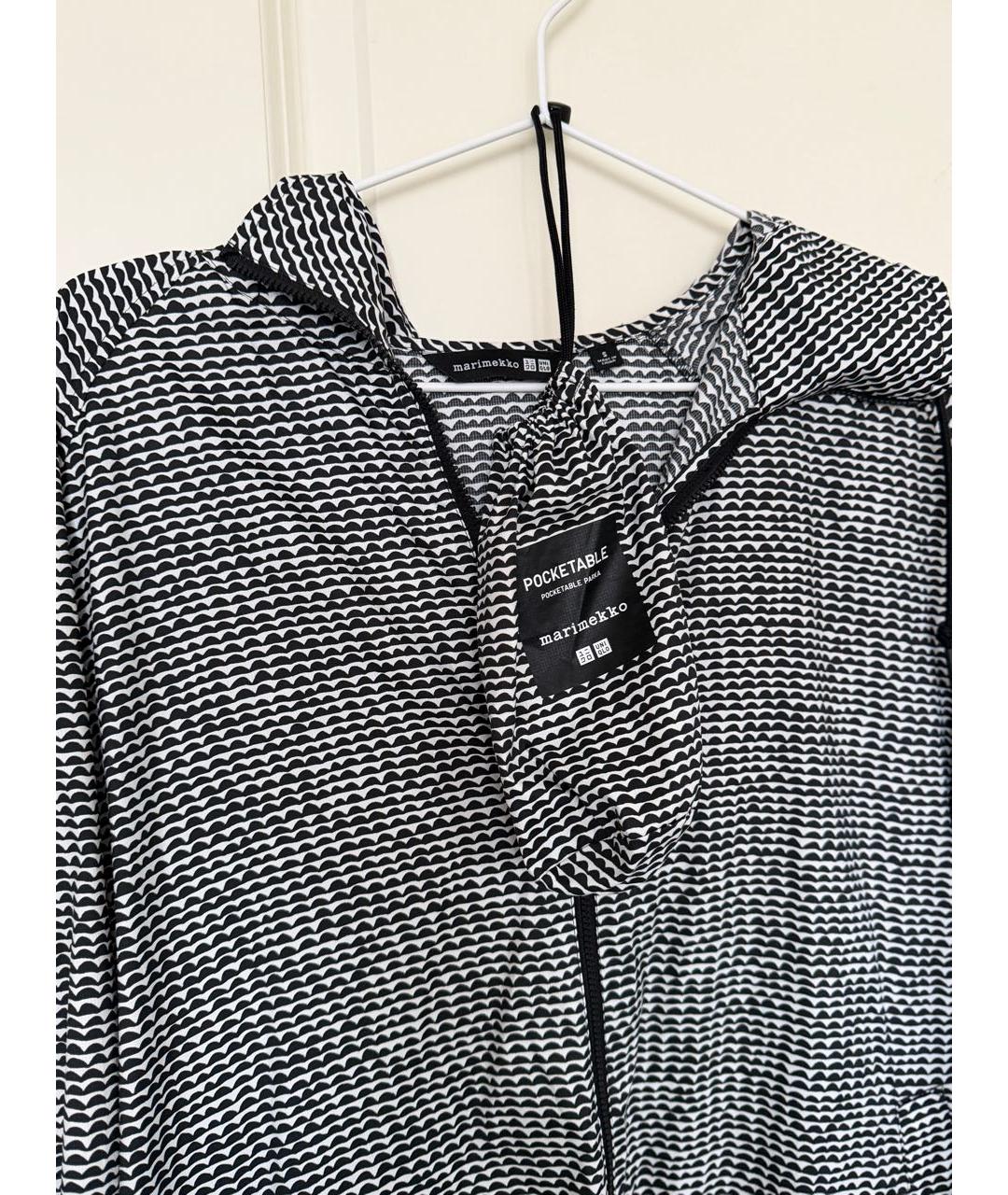 MARIMEKKO Черный полиэстеровый тренч/плащ, фото 6