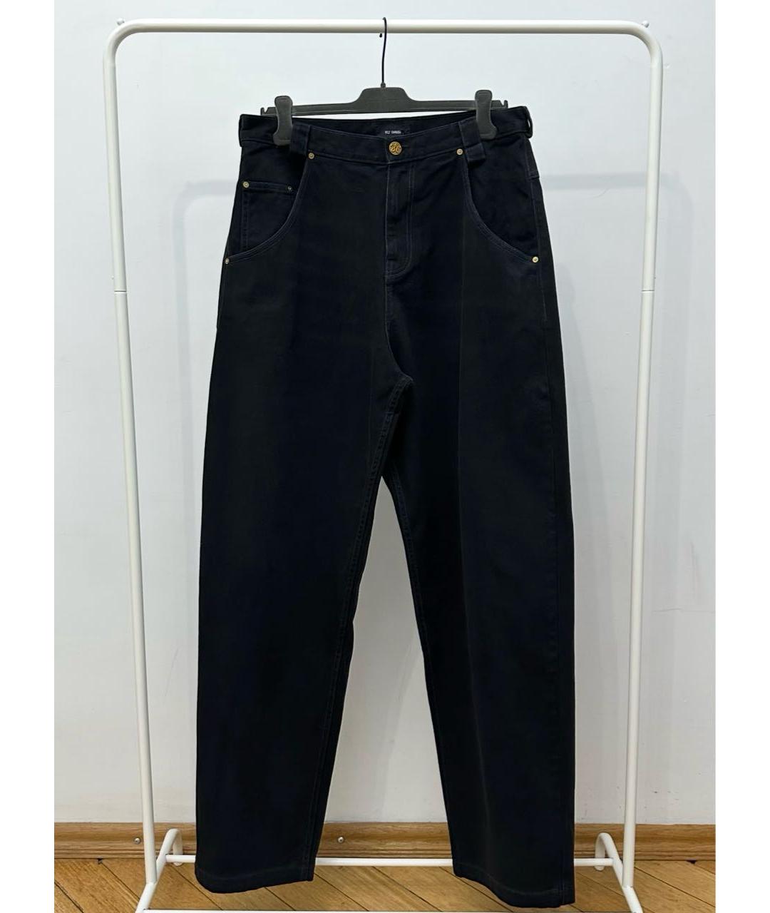 WILLY CHAVARRIA Черные хлопковые джинсы, фото 8