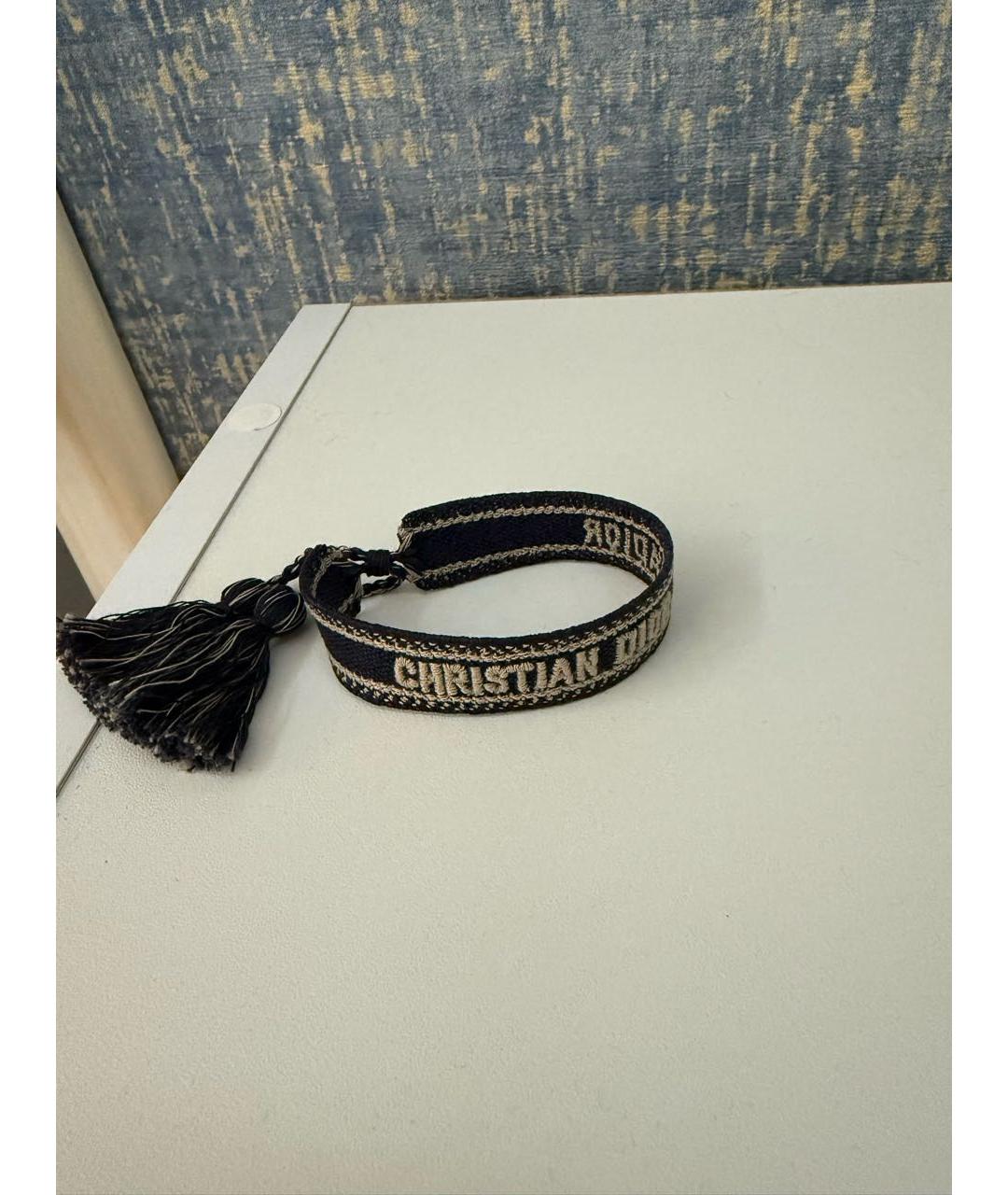 CHRISTIAN DIOR Черный браслет, фото 6