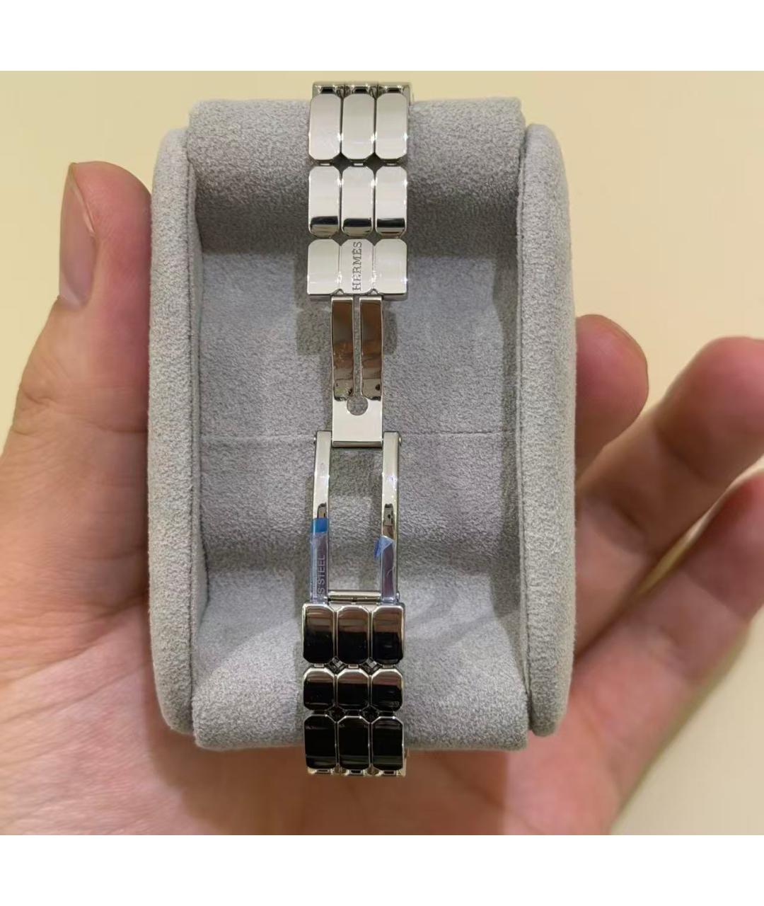 HERMES Серебряные часы, фото 5