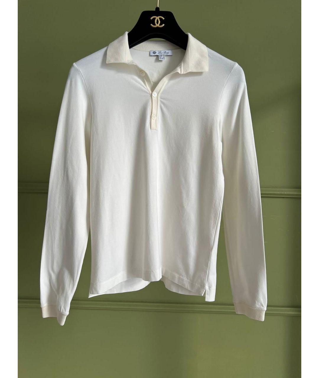 LORO PIANA Белая рубашка/блузка, фото 9