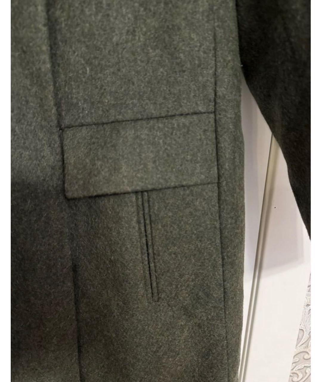 COS Зеленые шерстяное пальто, фото 5