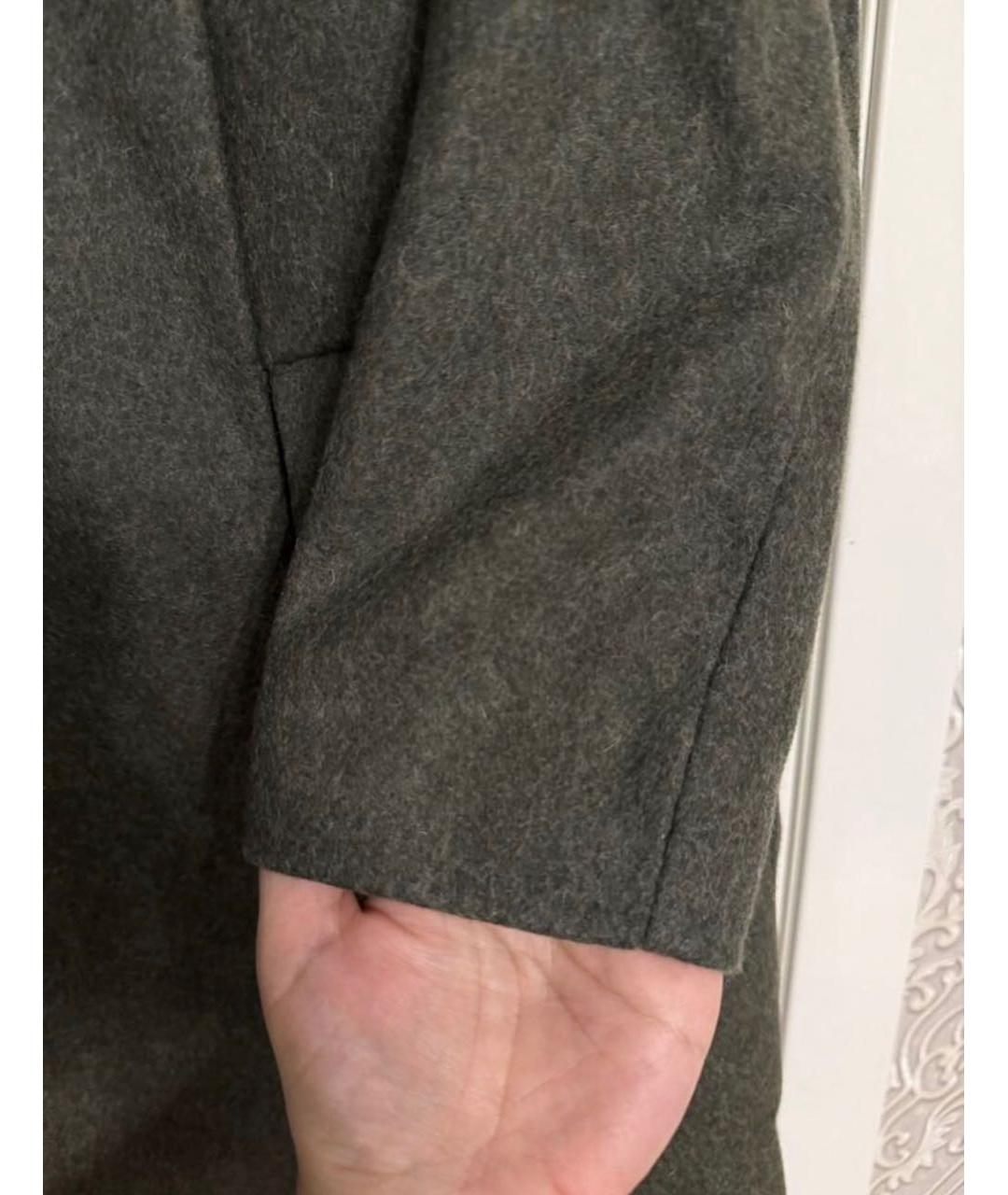 COS Зеленые шерстяное пальто, фото 6