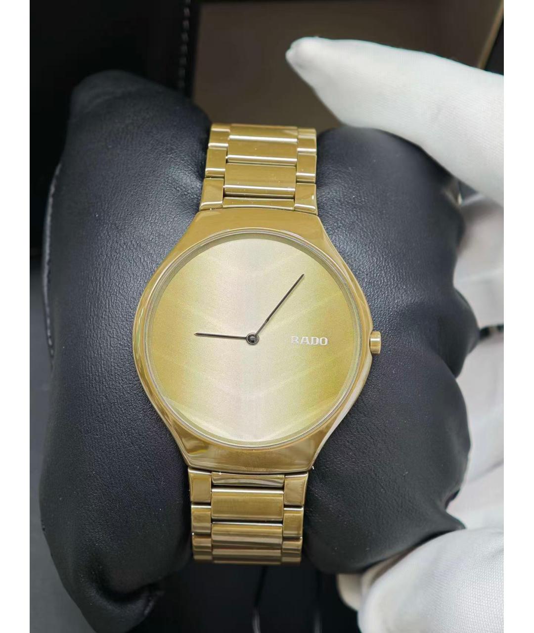 RADO Золотые часы, фото 4