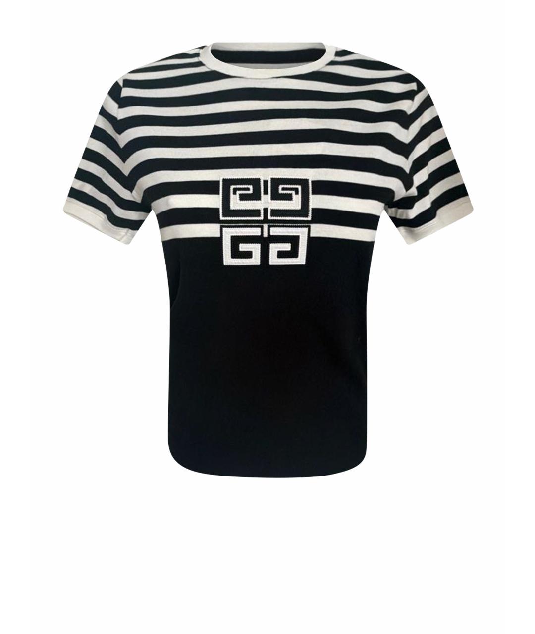 GIVENCHY Черная хлопковая футболка, фото 1