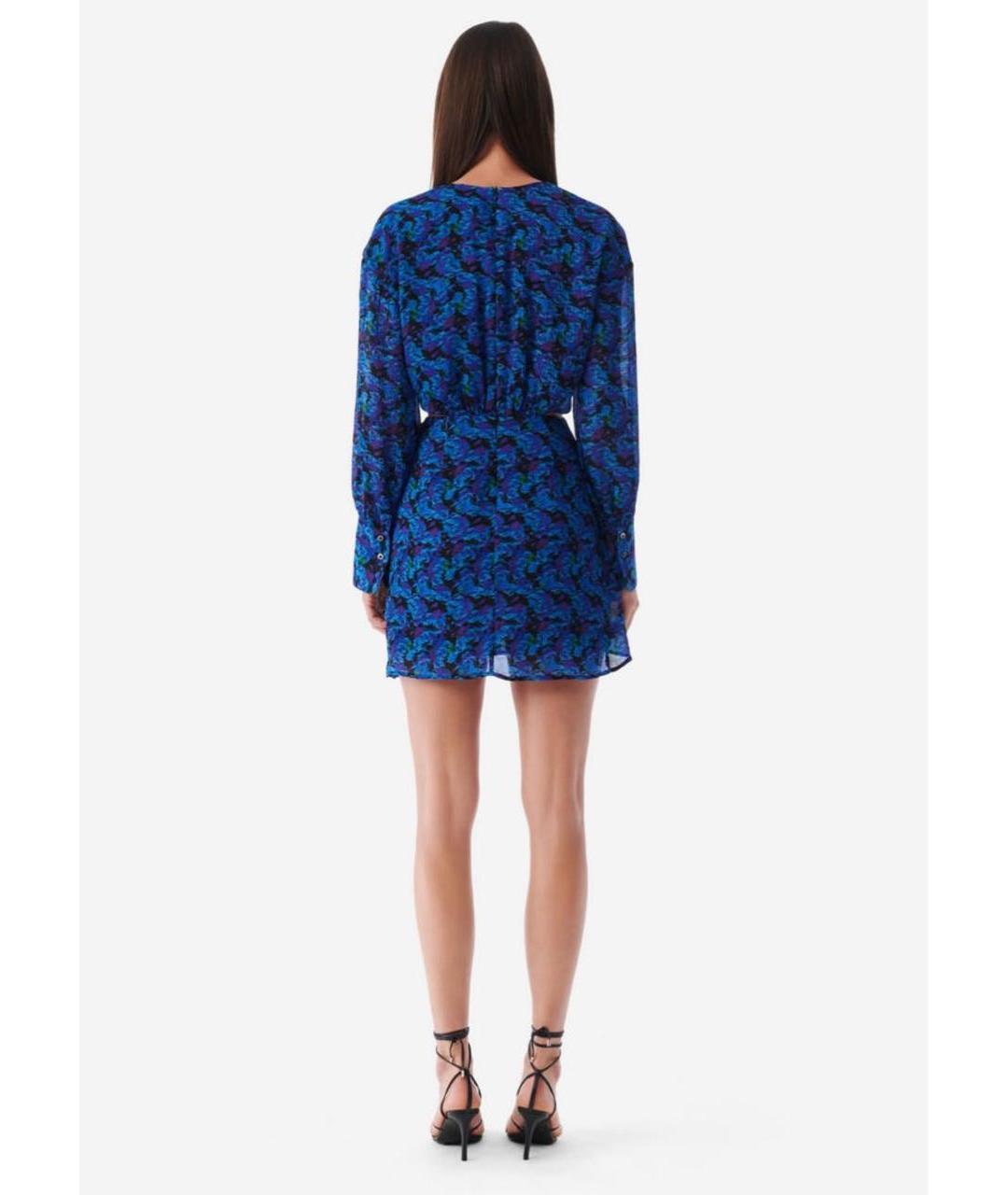 IRO Темно-синее повседневное платье, фото 4