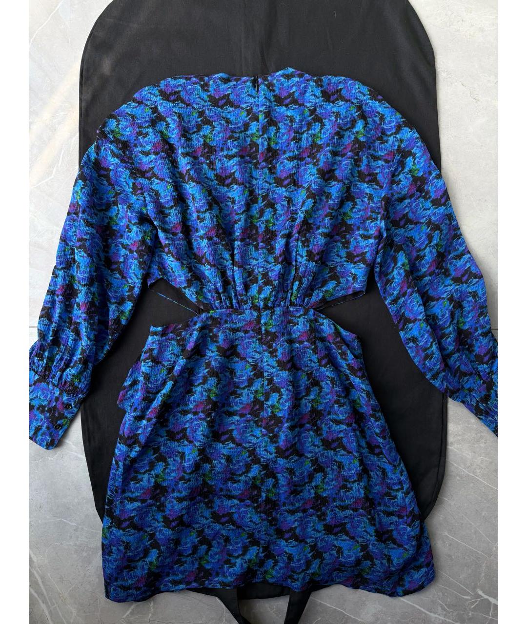 IRO Темно-синее повседневное платье, фото 8