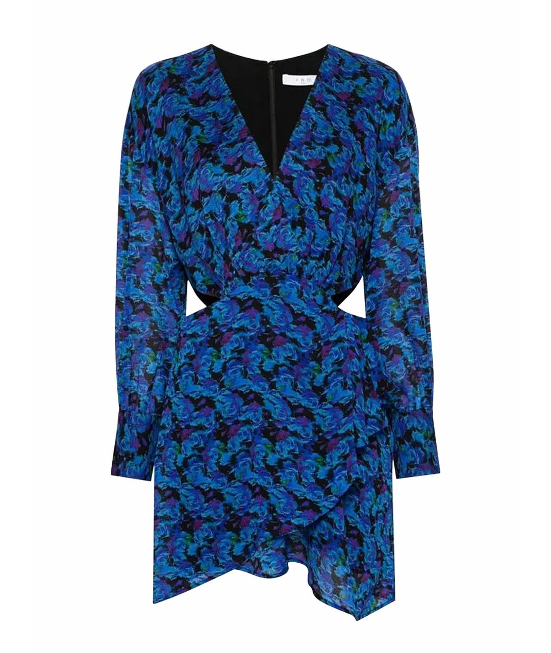 IRO Темно-синее повседневное платье, фото 1