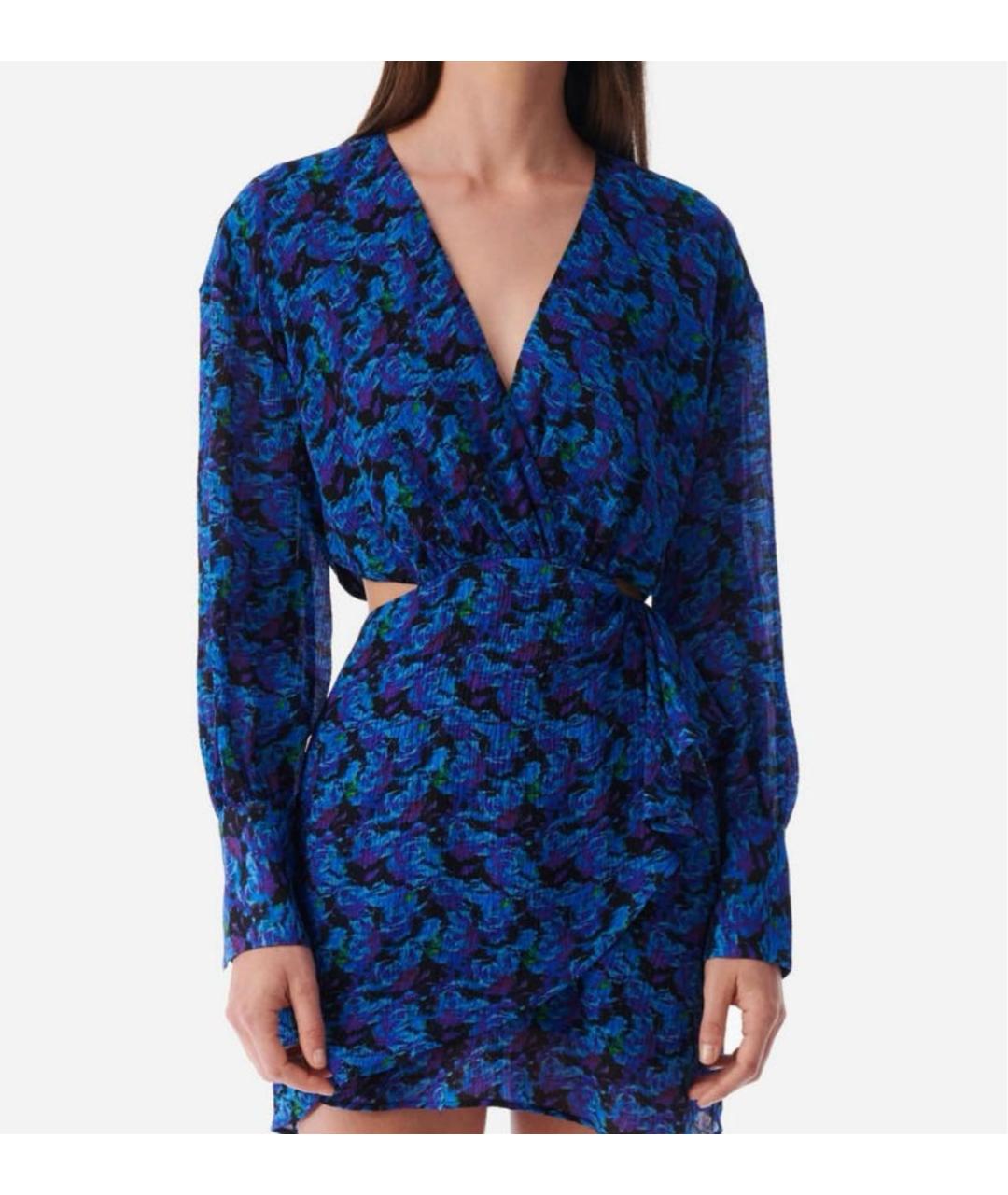 IRO Темно-синее повседневное платье, фото 2