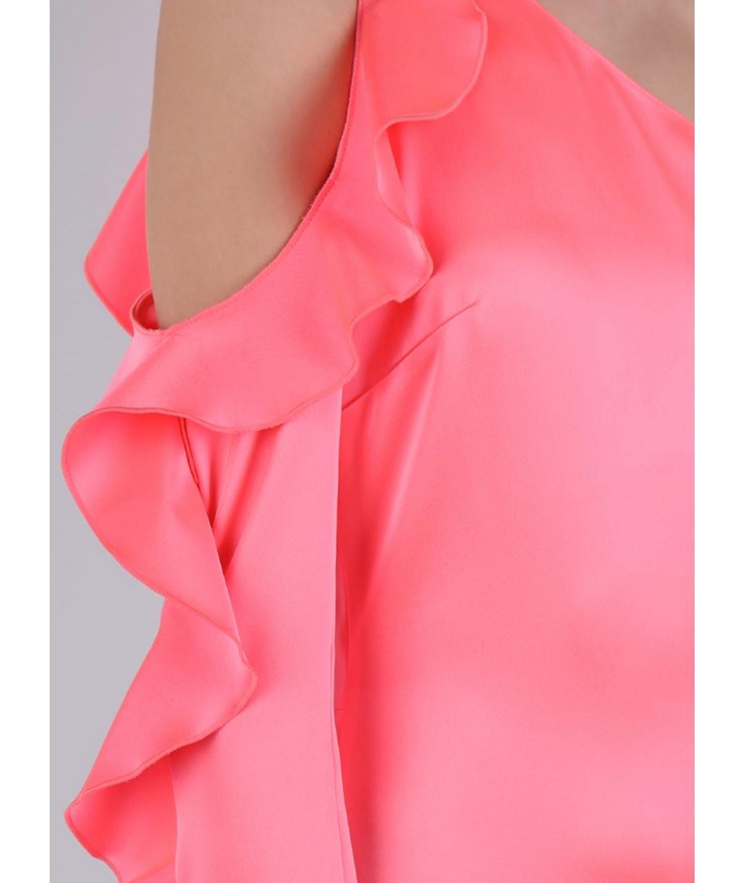 DAVID KOMA Розовое коктейльное платье, фото 5
