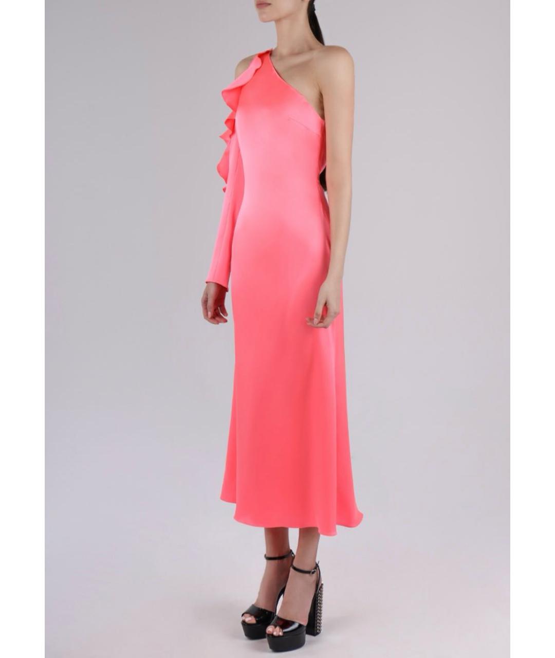 DAVID KOMA Розовое коктейльное платье, фото 3