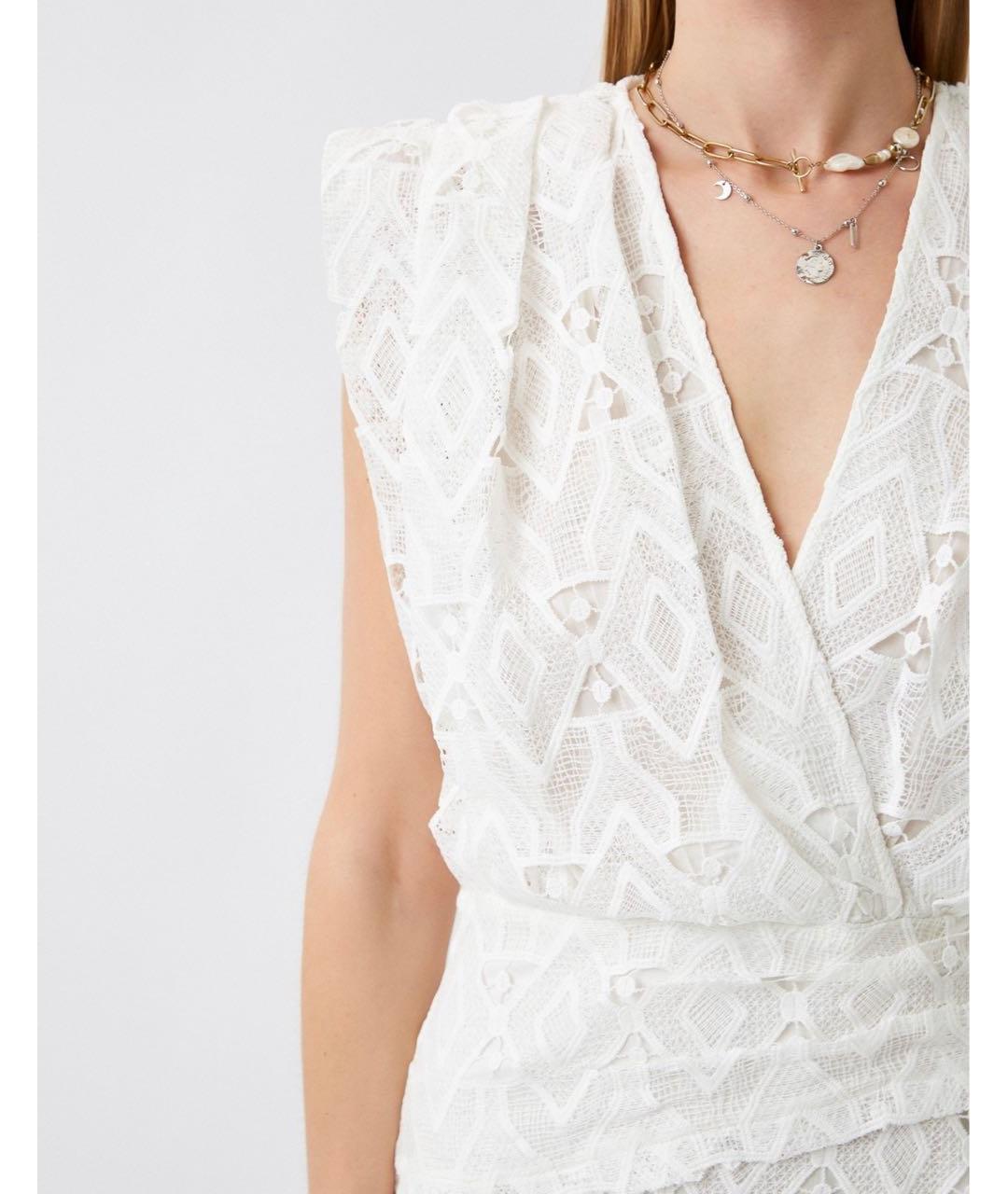 IRO Белое повседневное платье, фото 4