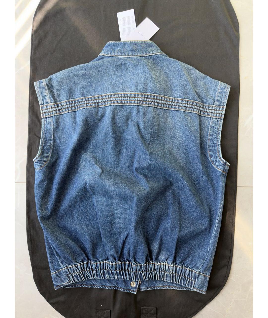 IRO Темно-синий деним жакет/пиджак, фото 4