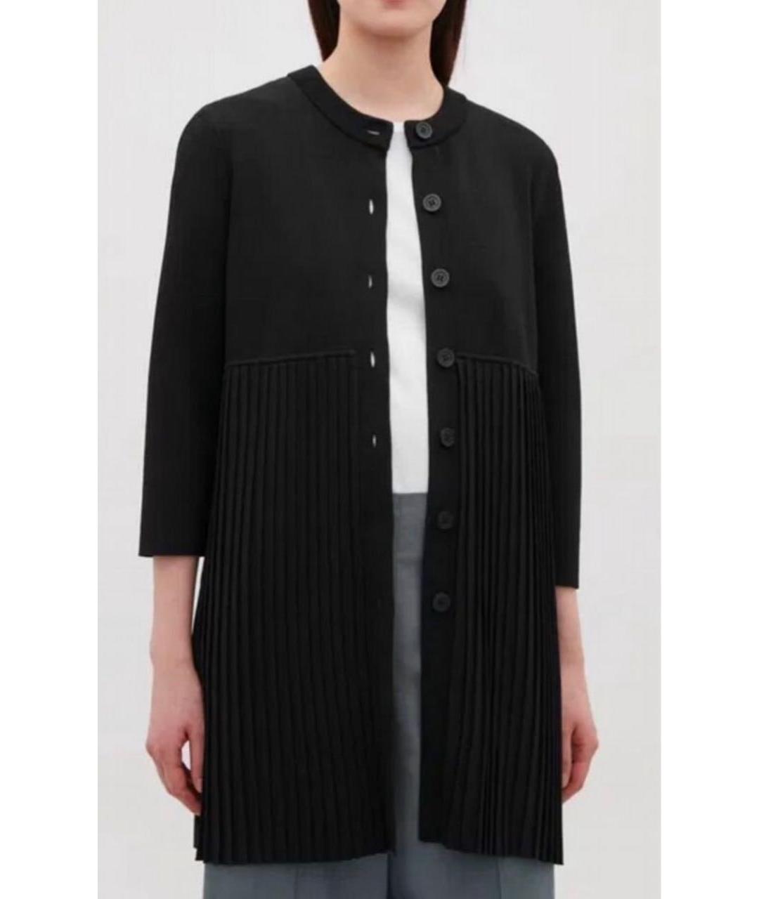 COS Черный вискозный кардиган, фото 6
