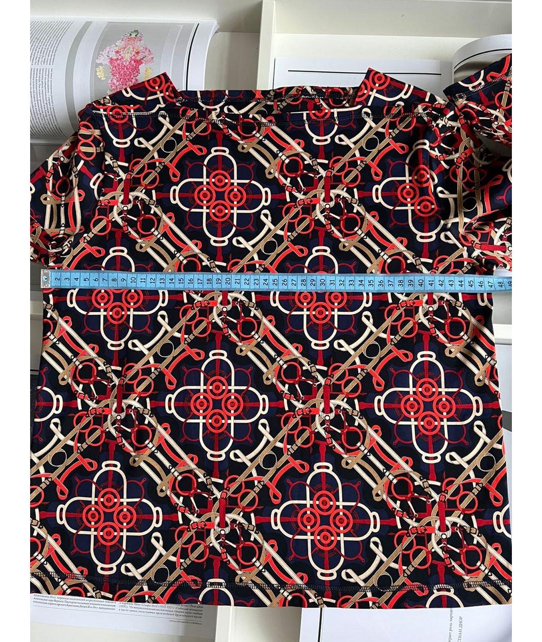 HERMES Хлопко-эластановый джемпер / свитер, фото 6