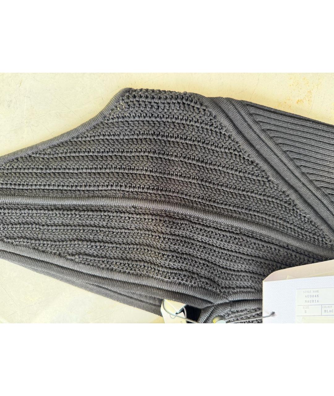 IRO Черное повседневное платье, фото 4