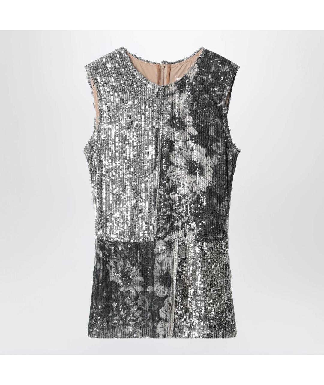 MAISON MARGIELA Голубая майка, фото 3