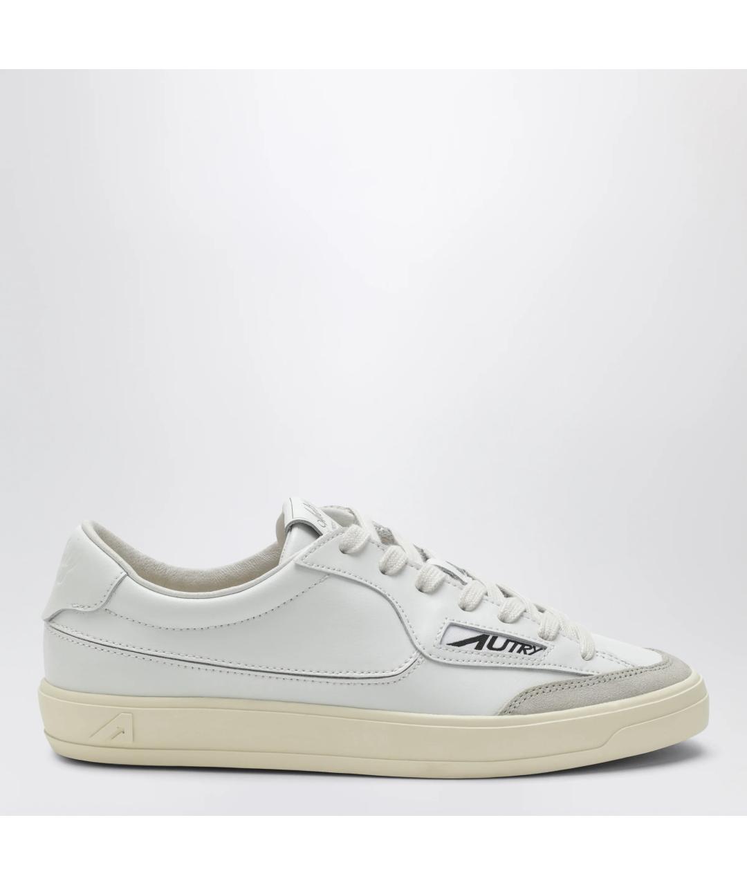 AUTRY Белые кожаные кеды, фото 3