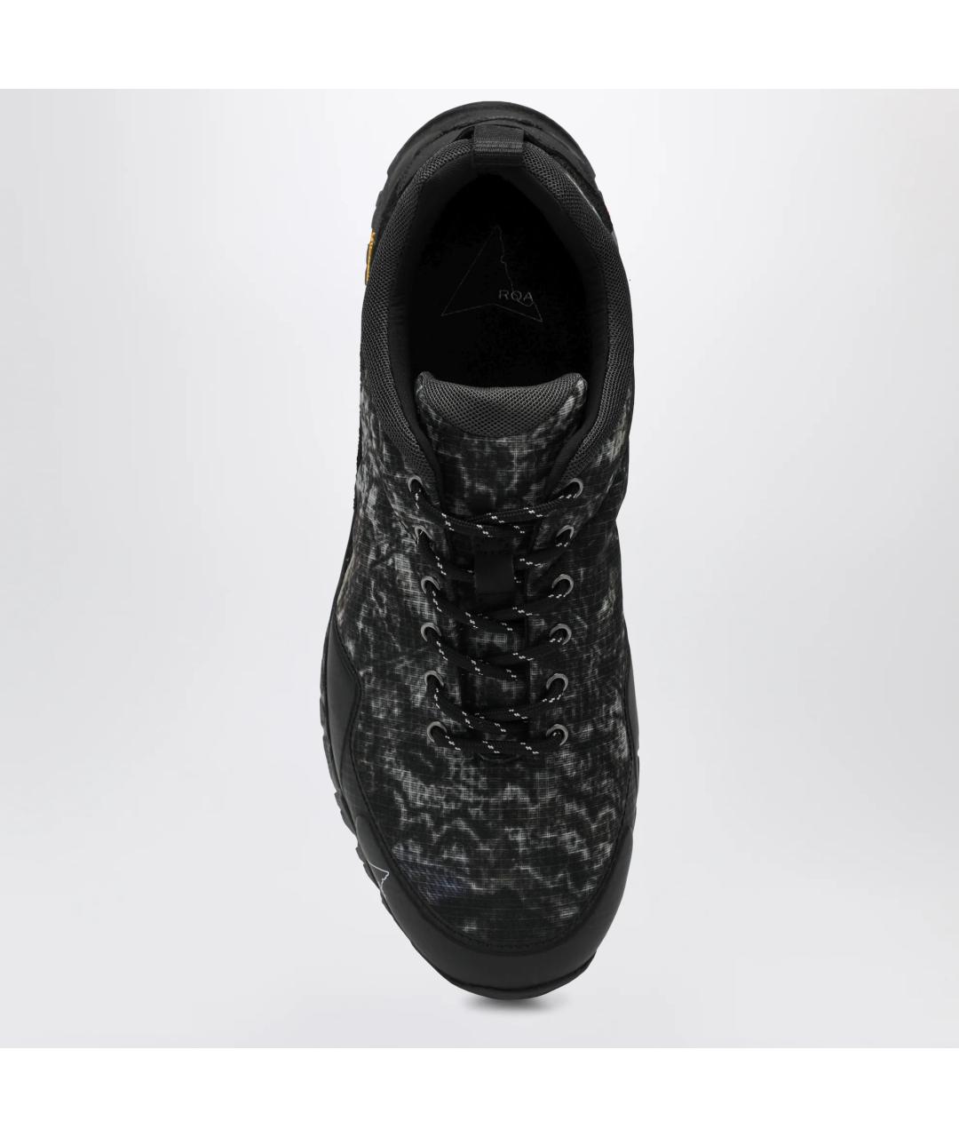 ROA Серые текстильные низкие кроссовки / кеды, фото 3