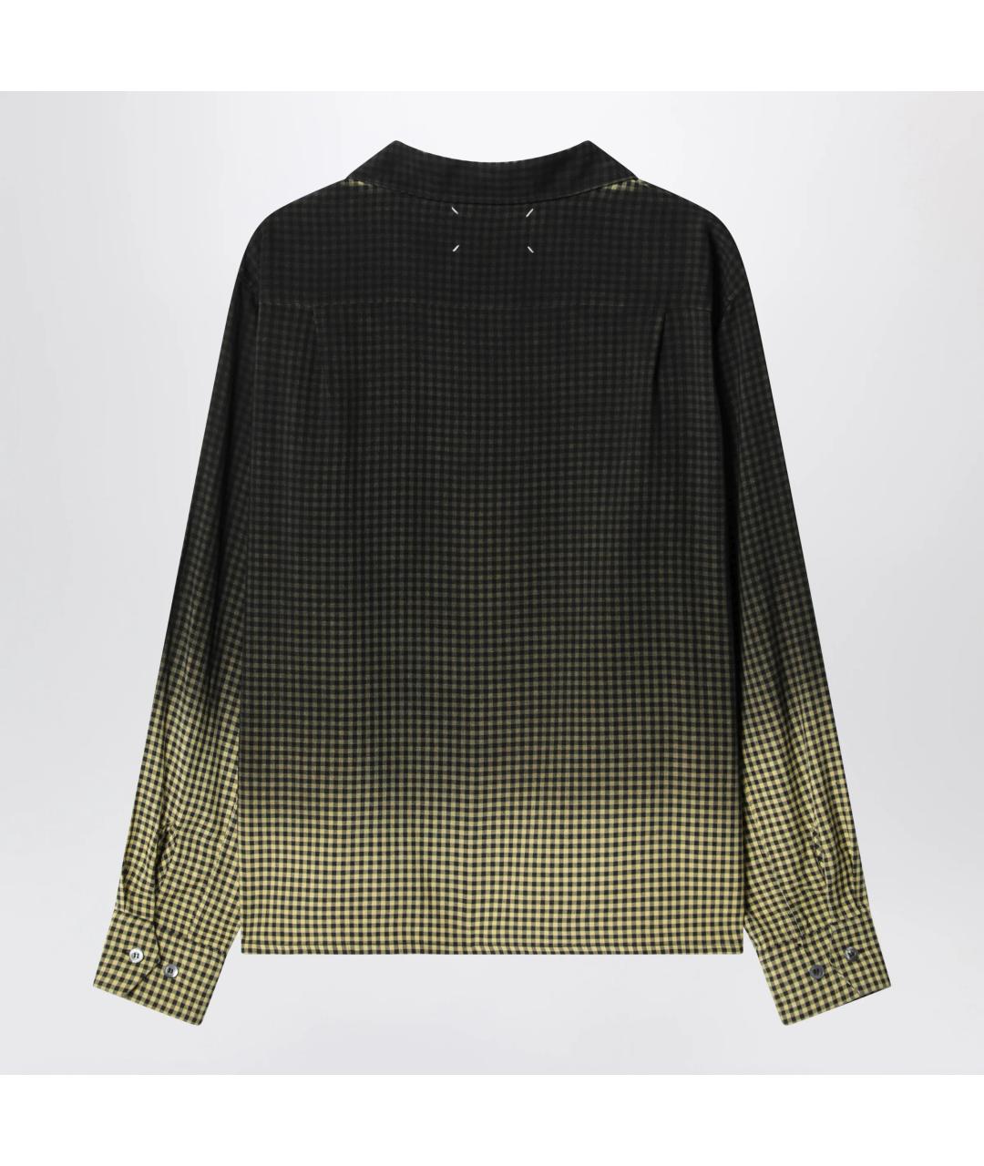 MAISON MARGIELA Черная вискозная рубашка, фото 2