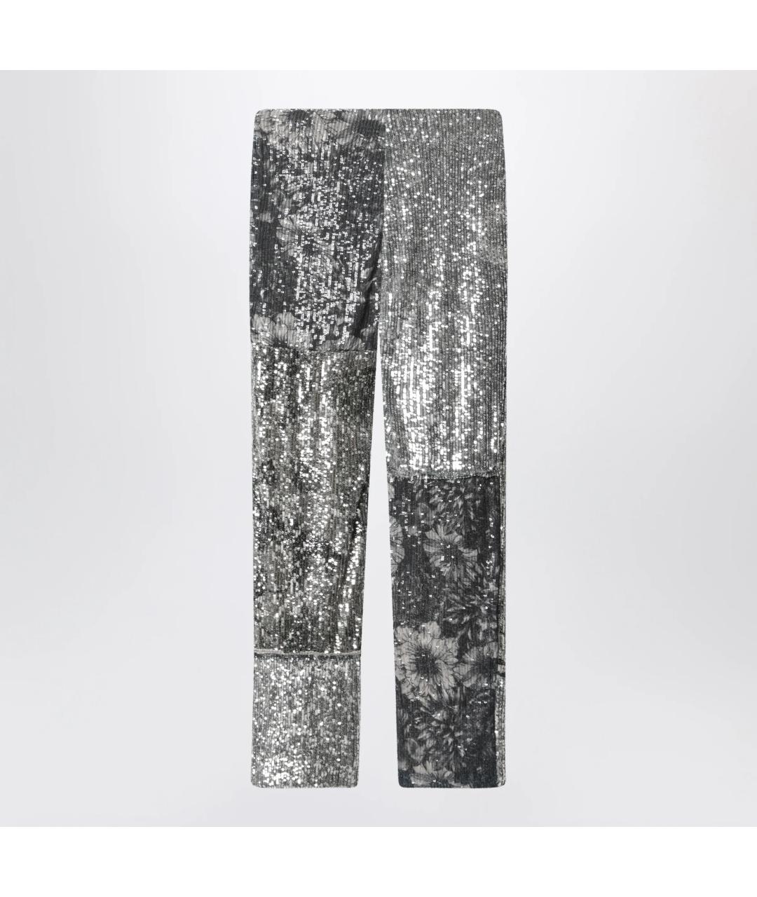 MAISON MARGIELA Мульти полиэстеровые прямые брюки, фото 2
