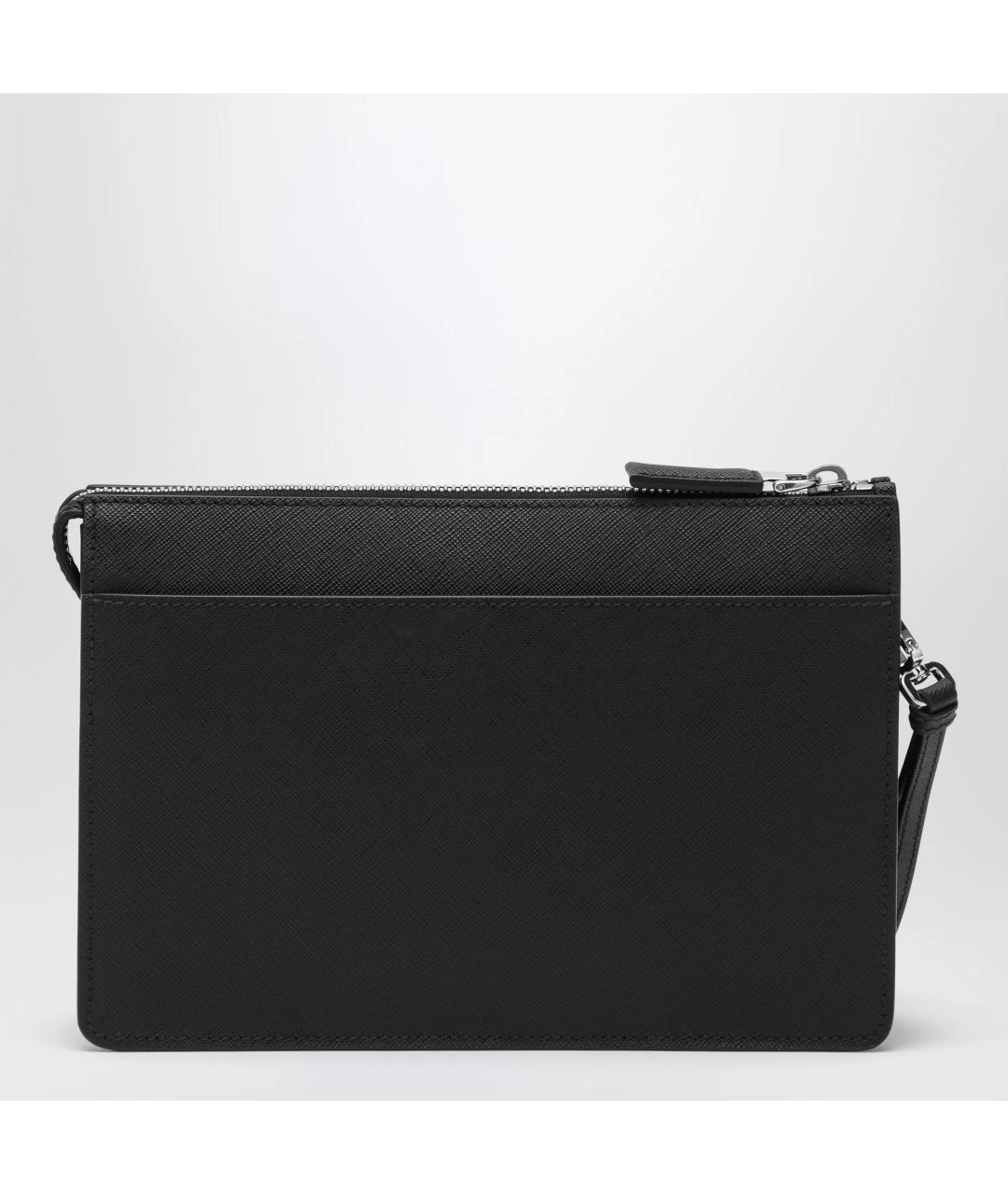 PRADA Черная кожаная папка для документов, фото 2