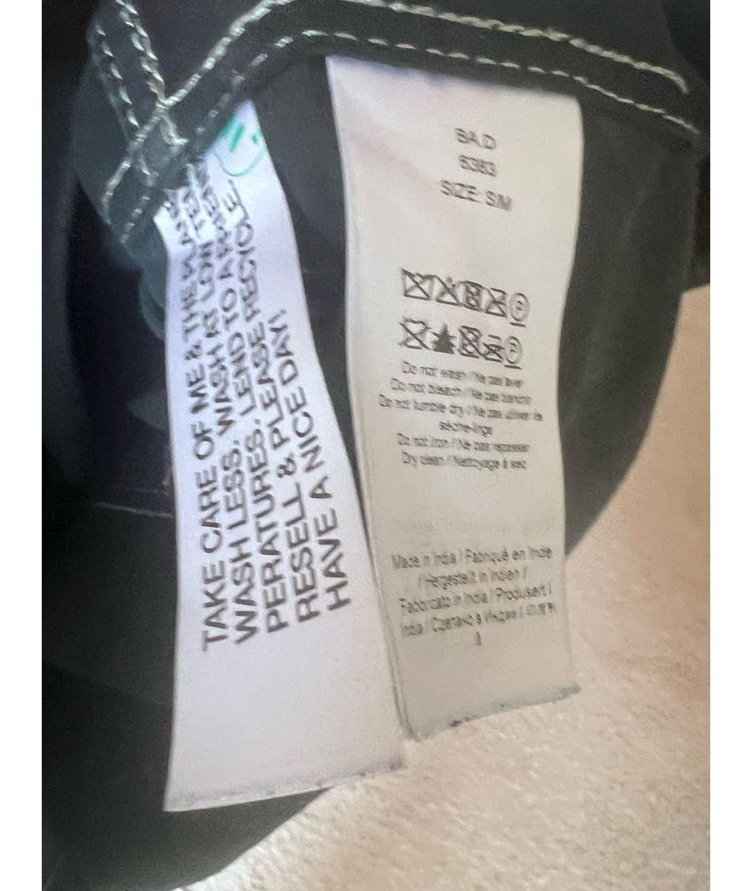 GANNI Черный кожаный жакет/пиджак, фото 6