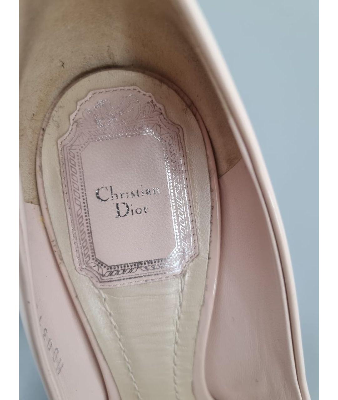 CHRISTIAN DIOR Туфли из лакированной кожи, фото 3