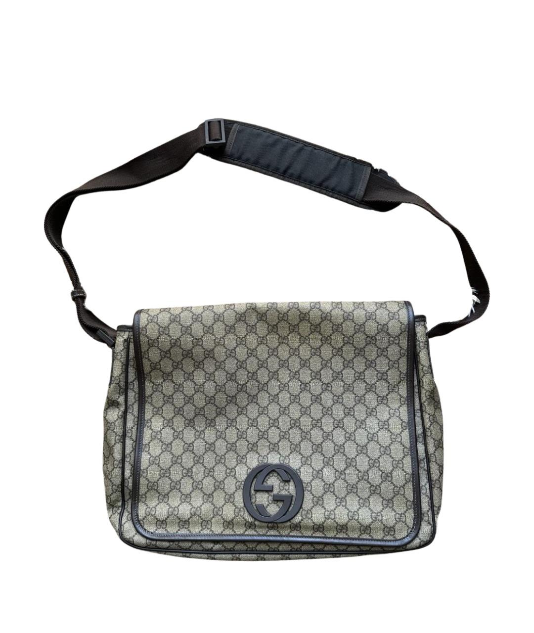 GUCCI Бежевая сумка на плечо, фото 1