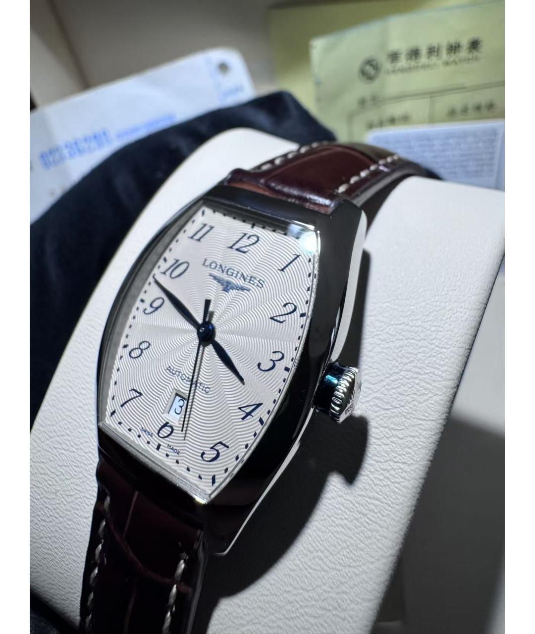 LONGINES Серебряные часы, фото 3