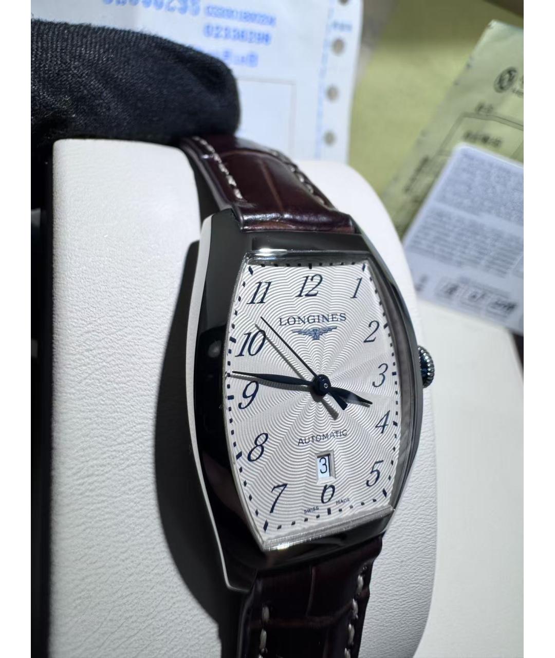 LONGINES Серебряные часы, фото 2