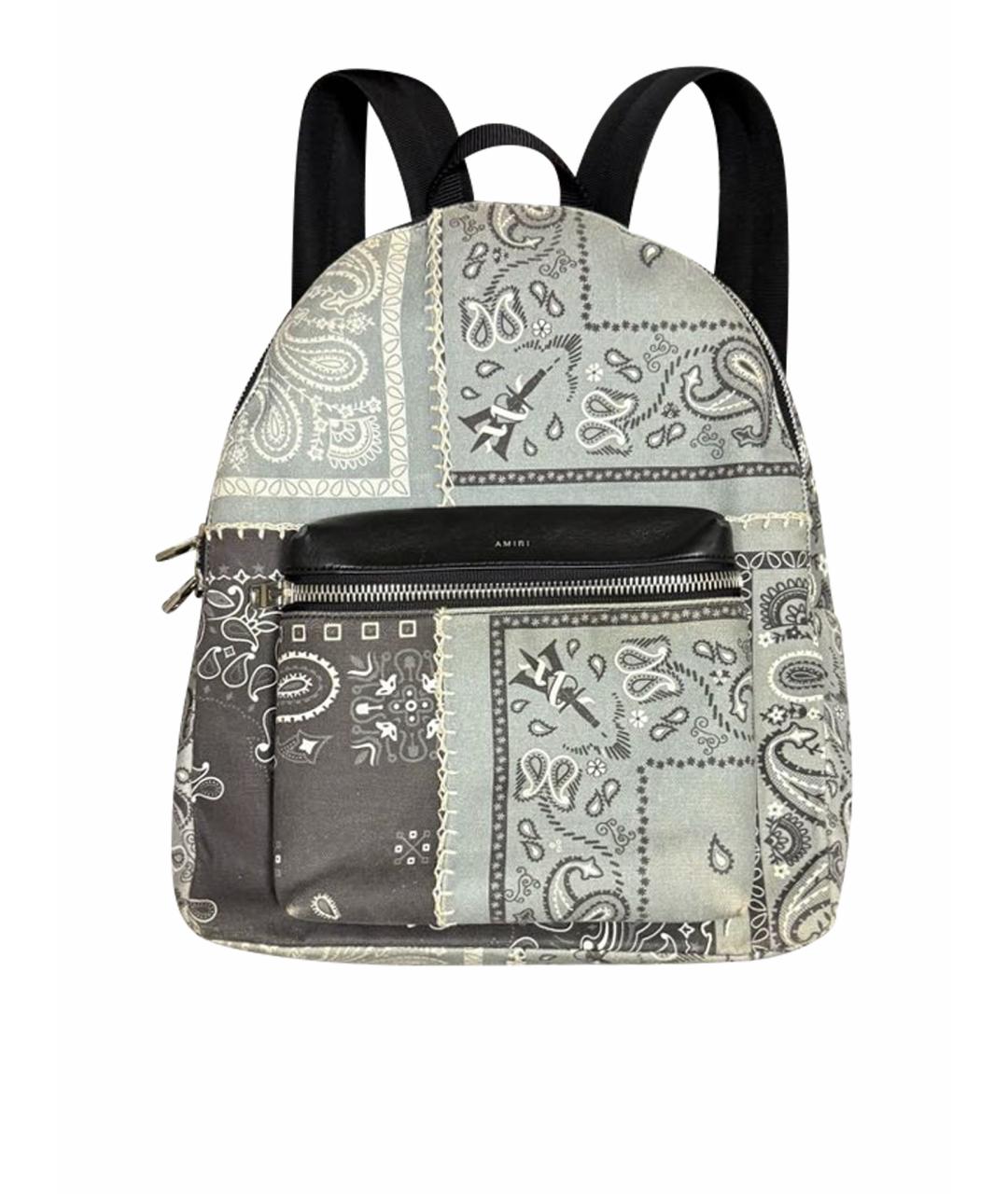 AMIRI Антрацитовый рюкзак, фото 1