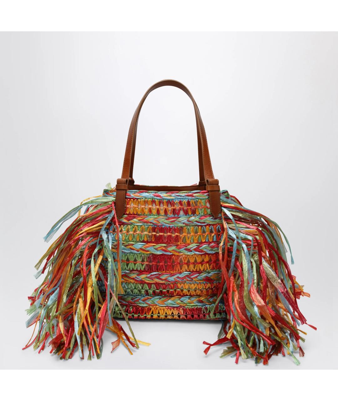 AQUAZZURA Мульти пелетеная сумка тоут, фото 2